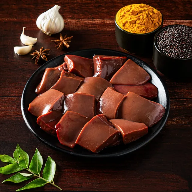 Halal Mutton Liver 1kg – Fresh & Nutrient-Rich｜新鮮ハラールマトンレバー 1kg - Premium Halal Food Product