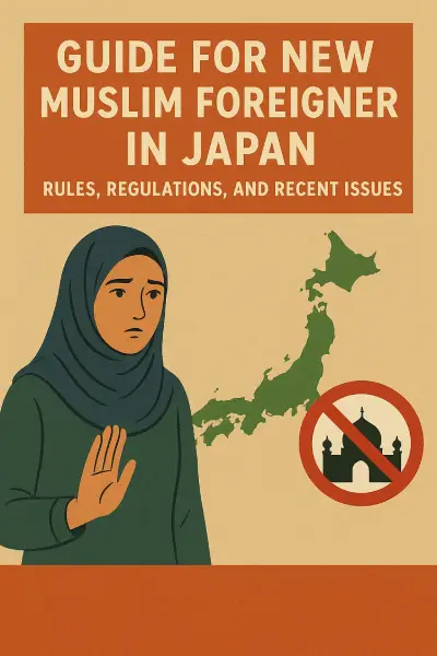 A Guide for New Muslim Foreigners in Japan – Rules, Regulations, and Challenges