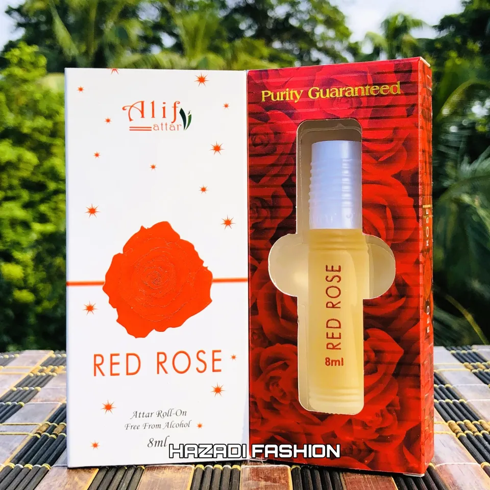 Red Rose Attar 8ml – Premium Natural Perfume Oil - Additional product view