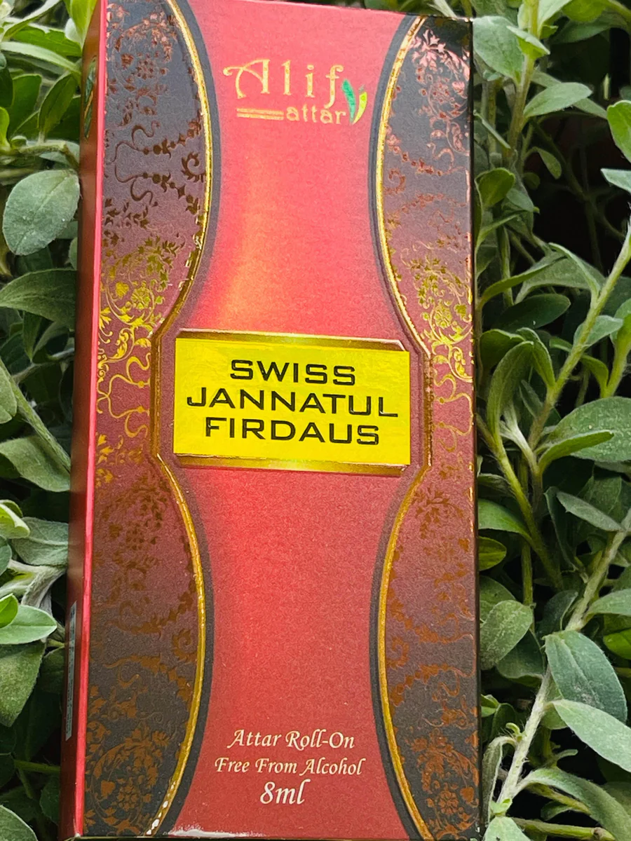 Swiss Jannatul Firdaus Attar 8ml โ Premium Natural Perfume Oil - Additional product view