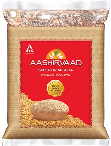 Aashirvaad Atta 5kg – Premium Whole Wheat Flour | アーシルヴァード アッタ 5kg 全粒小麦粉 - Premium Halal Food Product
