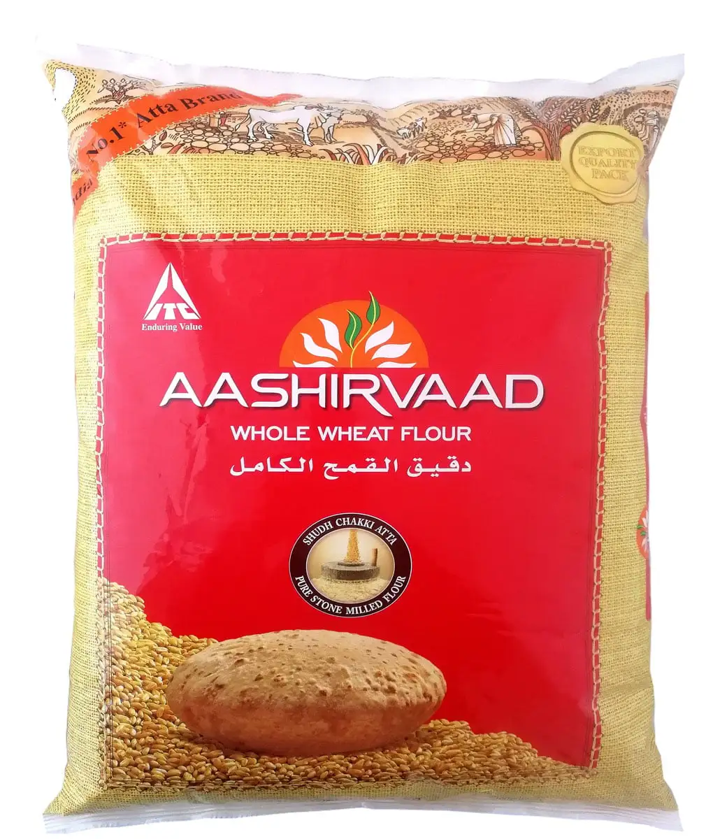 Aashirvaad Atta (Wheat) 10kg – Premium Whole Wheat Flour | アーシルヴァード アッタ(小麦)10kg - Premium Halal Food Product