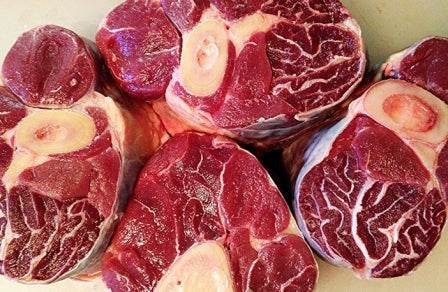 Beef Bone-In Shank 1kg – ハラール 骨付き牛すね肉 1kg - Premium Halal Food Product
