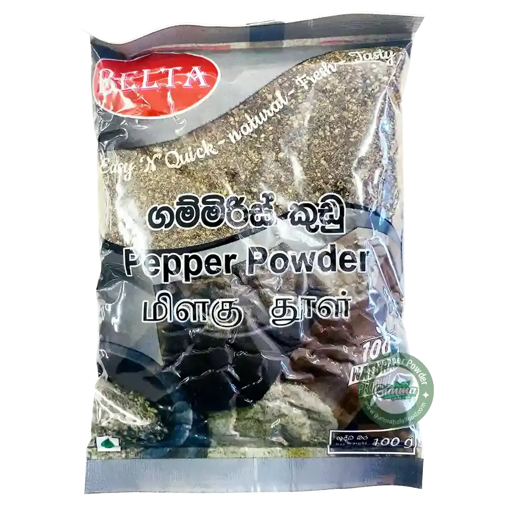 Belta Black Pepper Powder 100g | ブラックペッパーパウダー - Premium Halal Food Product