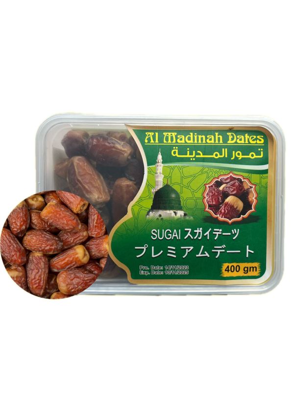 Sugai Dates 400g | スガイデーツ 400g - Premium Halal Food Product