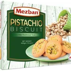 Mezban Pistachio Biscuit 400g | メズバン ピスタチオビスケット 400g - Premium Halal Food Product