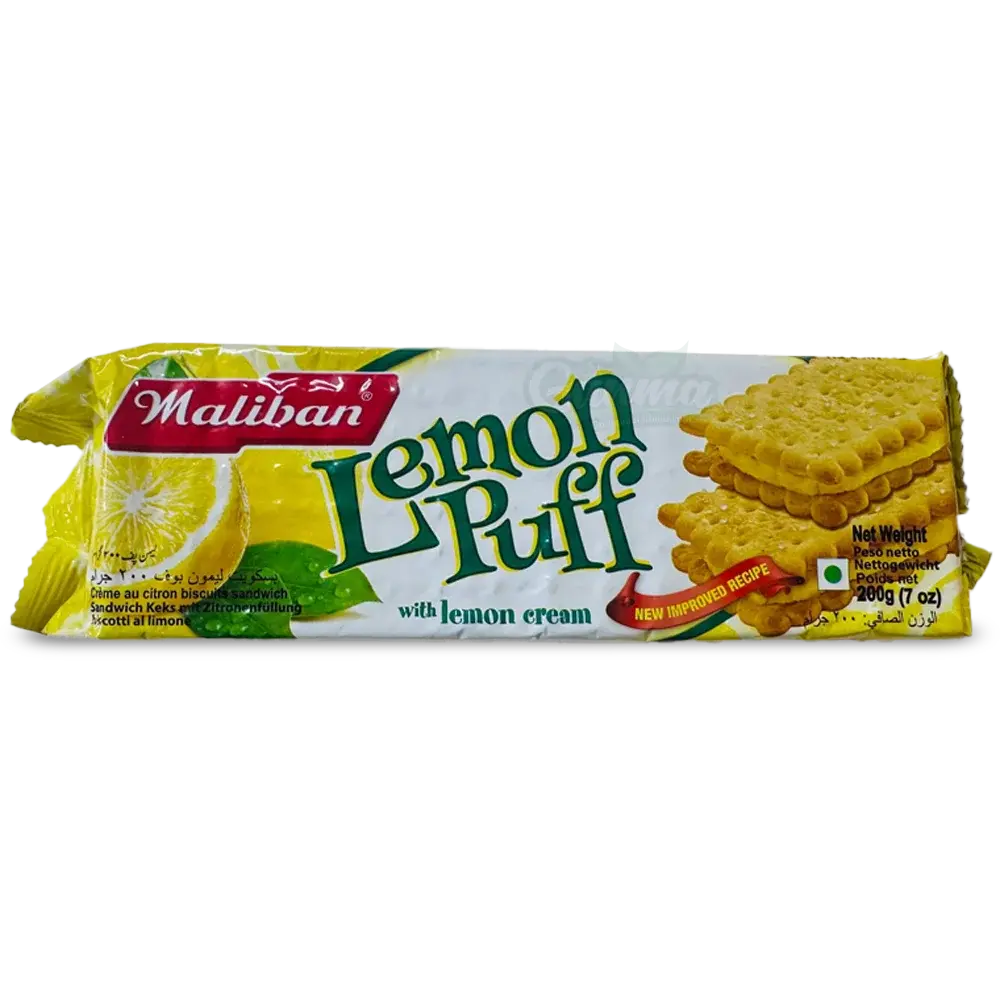 Lemon Puff 200g | レモンパフ 200g - Premium Halal Food Product
