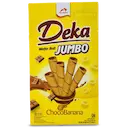 Jumbo Choco Banana Wafer Rolls 280g | ジャンボ チョコバナナ ウェハーロール - Premium Halal Food Product