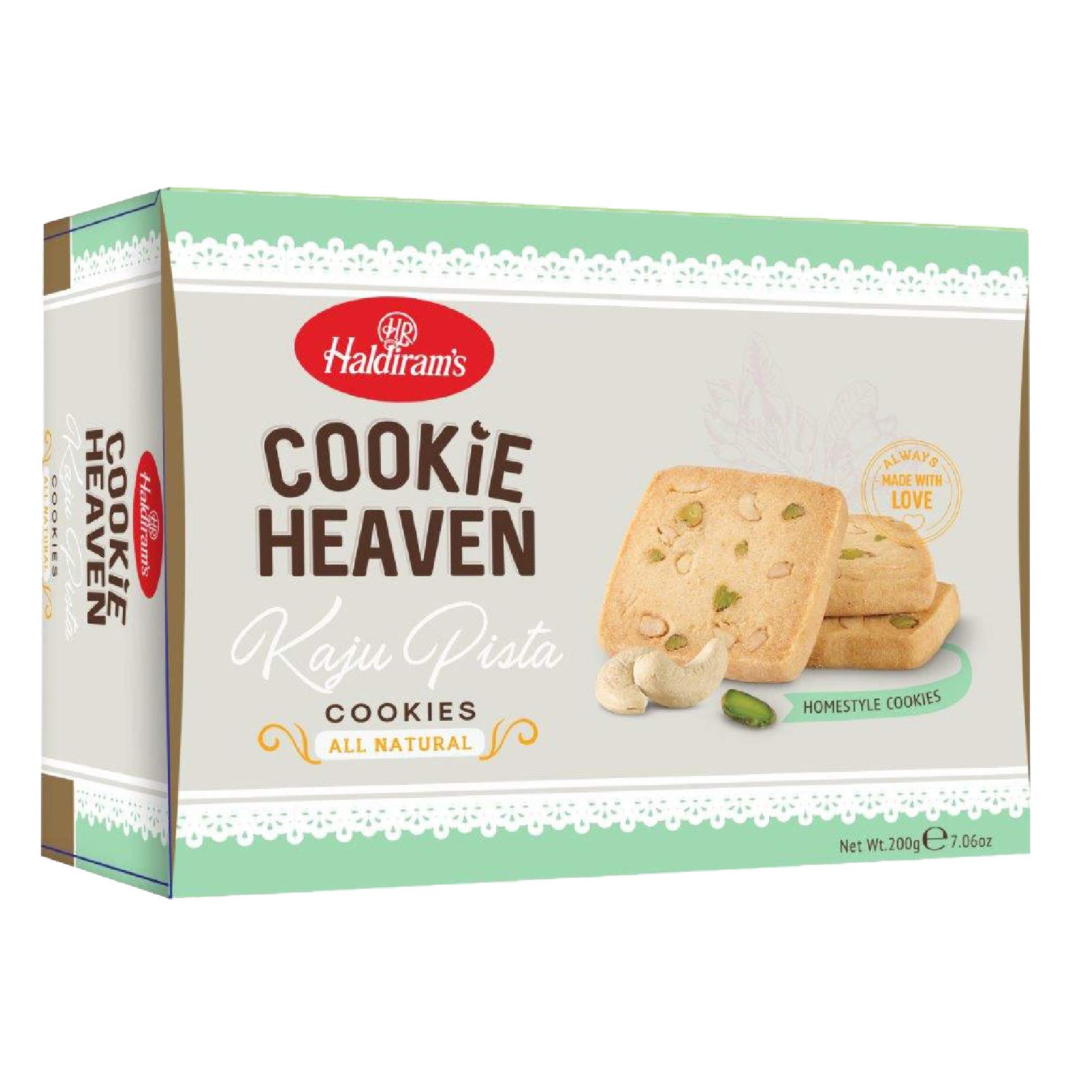 Haldiram’s Kaju Pista Cookies | ハルディラム カシューナッツ&ピスタチオクッキー - Premium Halal Food Product