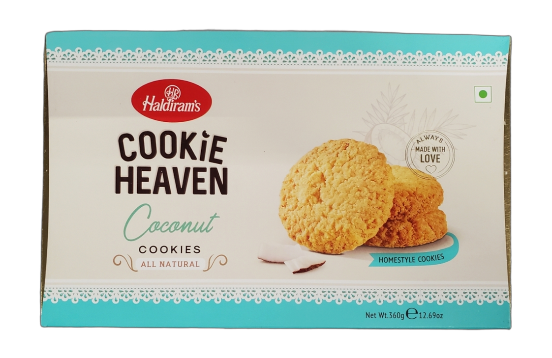 Haldiram's Coconut Cookies | ハルディラム ココナッツクッキー - Premium Halal Food Product