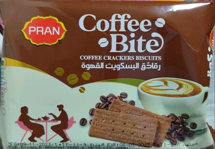 PRAN Coffee Crackers Biscuits | プラン コーヒークラッカービスケット - Premium Halal Food Product