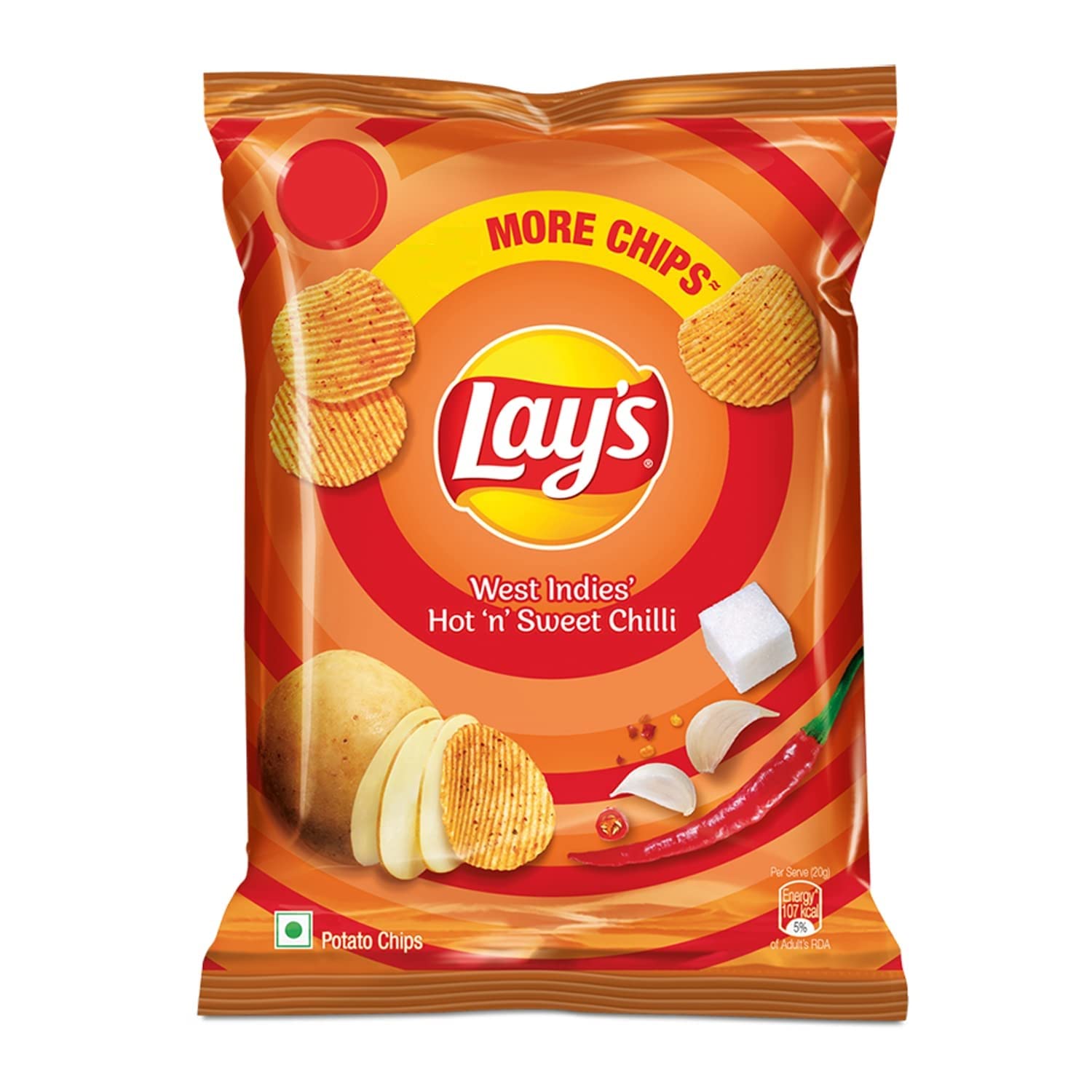 Lays Hot N Sweet Chilli – レイズ ホット&スイートチリ - Premium Halal Food Product