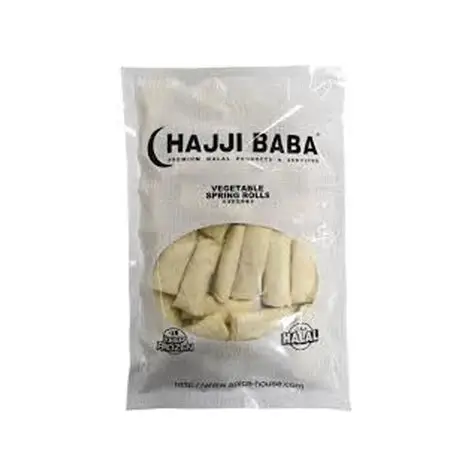 Hajji Baba Vegetable Spring Roll – ハジババ ベジタブル春巻き - Premium Halal Food Product