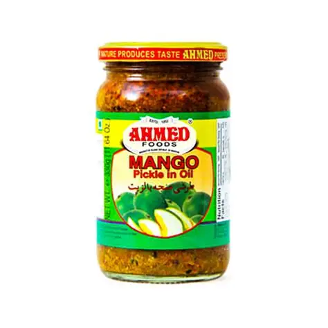 Halal Ahmed Mango Pickle 330g ハラール マンゴーピクルス 330g | 南アジア食材 日本 - Premium Halal Food Product