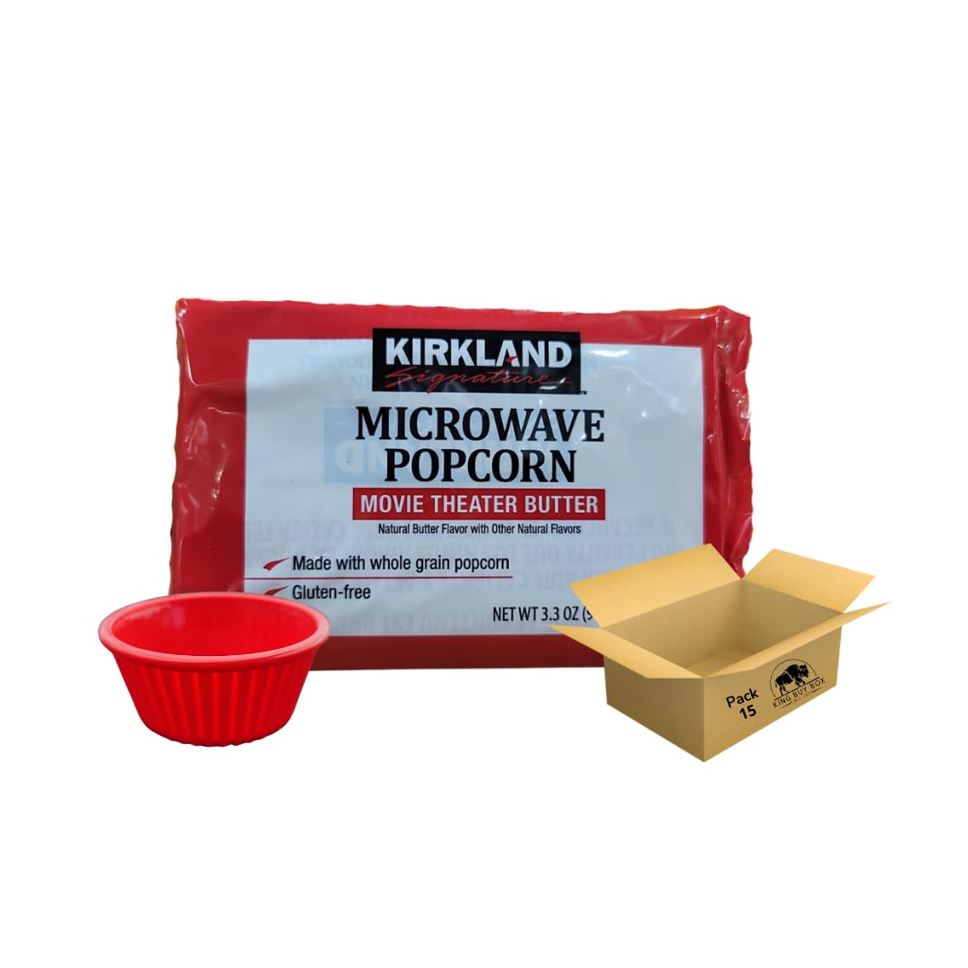 Microwave Popcorn Movie Theater Butter 93.5g 映画館バター風味ポップコーン | 電子レンジ用 ポップコーン 日本 - Premium Halal Food Product