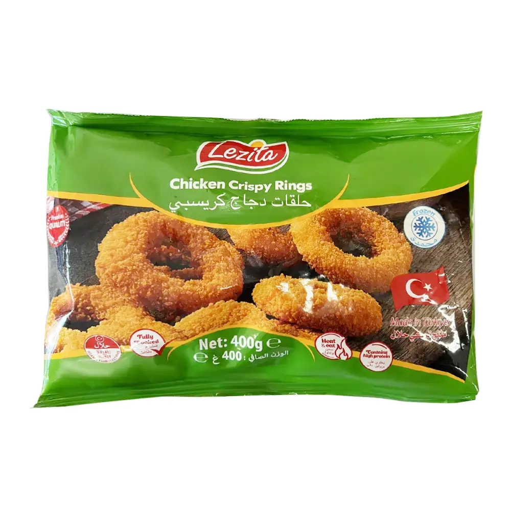 Chicken Crispy Ring 400g チキンクリスピーリング 400g | 南アジア食材 日本 - Premium Halal Food Product
