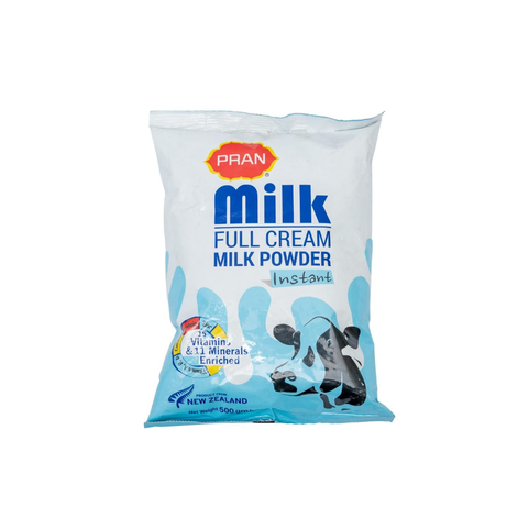 PRAN Full Cream Milk Powder 500g - Premium Halal Food Product