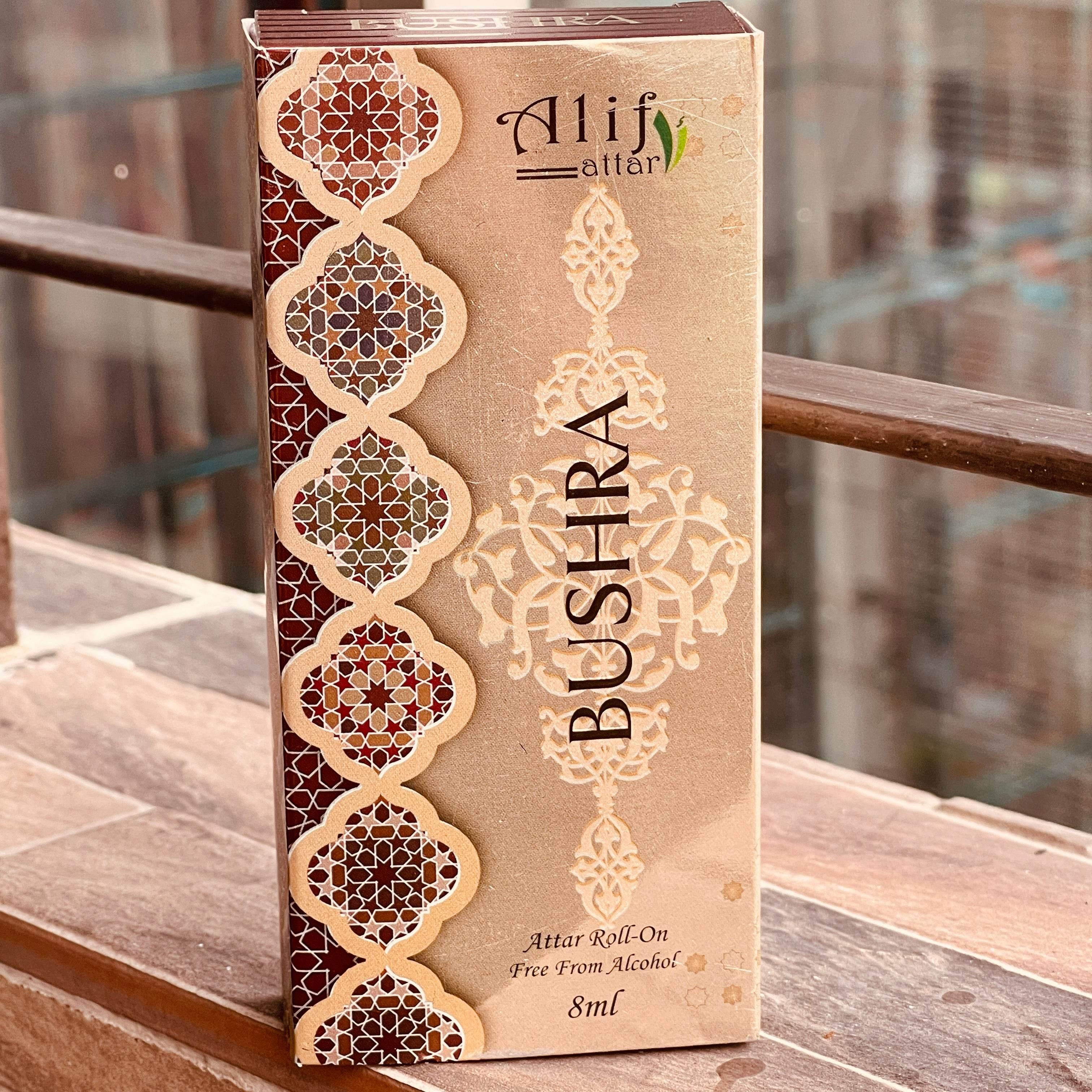 Bushra Attar 8ml – Premium Natural Perfume Oil - Premium Halal Food Product