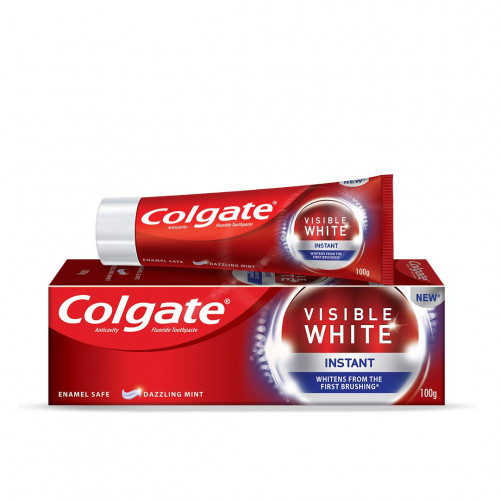 Colgate Visible White Toothpaste – Advanced Whitening - Premium Halal Food Product