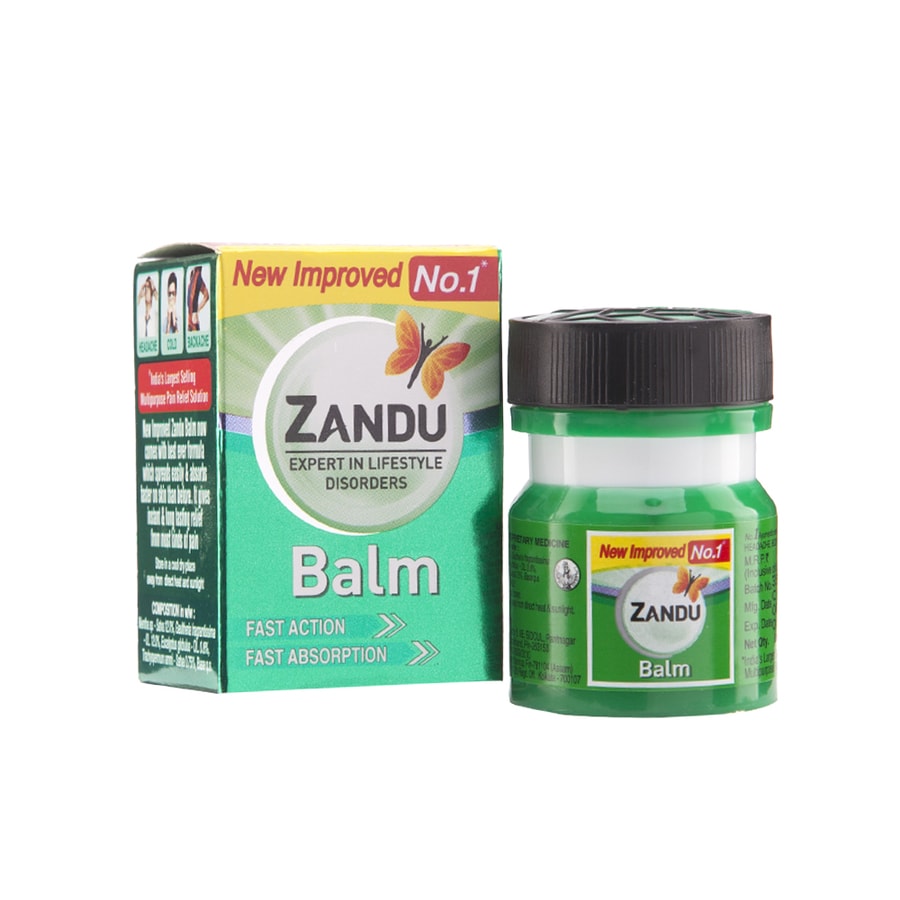 Zandu Balm 25ml – Pain Relief Balm for Headache & Body Ache - Premium Halal Food Product