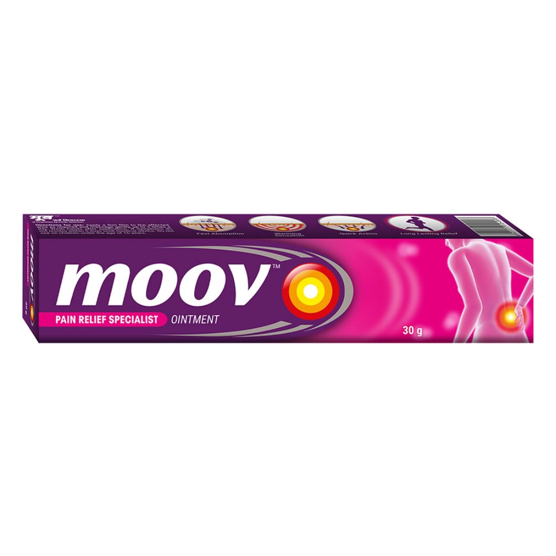 MOOV Pain Relief Cream 30g – Fast-Acting Muscle & Joint Relief - Premium Halal Food Product